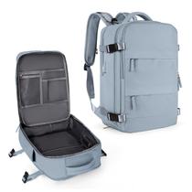 Mochila de viagem coowoz Large-L impermeável para mulheres/homens cinza Mochila de viagem coowoz Large-L impermeável para mulheres/homens cinza