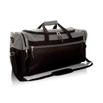 Mochila de Viagem DALIX 25L - Cinza - Em Poliéster