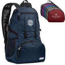 Mochila de Viagem Dobrável TRIPPED 35L - Azul