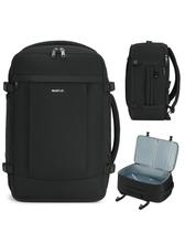 Mochila de viagem ECOHUB 30L com carregamento USB para laptop de 15,6" preta