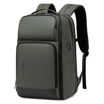 Mochila de viagem FENRUIEN Green de 17 polegadas com porta USB resistente à água