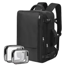 Mochila de viagem Hanples Waterproof 35L para mulheres e homens, laptop de 17 polegadas Mochila de viagem Hanples Waterproof 35L para mulheres e homens, laptop de 17 polegadas