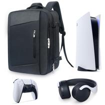Mochila de viagem Hap Time para console PS5 com proteção acolchoada