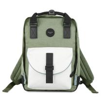 Mochila de viagem Himawari impermeável para mulheres de 14 polegadas