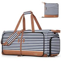 Mochila de viagem Lekesky dobrável 100L com compartimento para sapatos Mochila de viagem Lekesky dobrável 100L com compartimento para sapatos