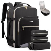 Mochila de viagem LOVEVOOK Carry on 40L à prova d'água para laptop de 17"