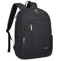Mochila de viagem LOVEVOOK Elegant Style para mulheres e laptop de 17 polegadas
