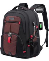Mochila de viagem LOVEVOOK para homens de 17 polegadas de grande capacidade Mochila de viagem LOVEVOOK para homens de 17 polegadas de grande capacidade