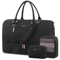 Mochila de viagem LOVEVOOK para mulheres de 40 litros com compartimento para sapatos