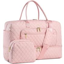 Mochila de viagem LUOCIP rosa de grande capacidade para mulheres