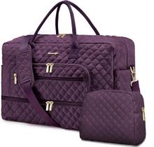 Mochila de viagem LUOCIP Weekender para mulheres com bolsa de higiene