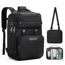 Mochila de viagem Maelstrom 35L para mulheres e homens com laptop de 17" preta