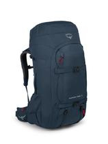Mochila de viagem Osprey Farpoint Trek 75L para homens - azul