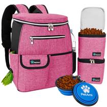 Mochila de viagem para cães PetAmi Airline aprovada rosa