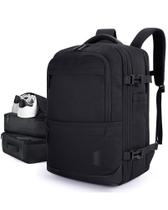 Mochila de viagem para laptop BAGSMART 40L com cubos de embalagem pretos