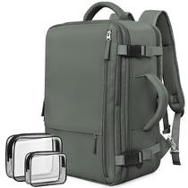 Mochila de Viagem Rinlist Aprovada em Voos - 42x29x20cm - Cor Oliva