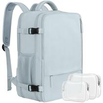 Mochila de viagem Sinaliy Large Expansível 40L Impermeável 17"