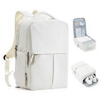Mochila de viagem Suratio Large Carry On Flight Approved Beige