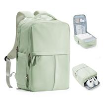 Mochila de viagem Suratio Large Carry On para mulheres e homens, verde Mochila de viagem Suratio Large Carry On para mulheres e homens, verde