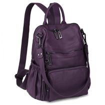 Mochila de viagem Uromee para mulheres em material vegano Mochila de viagem Uromee para mulheres em material vegano