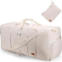 Mochila de viagem Urtala 120L para homens e mulheres bege Mochila de viagem Urtala 120L para homens e mulheres bege