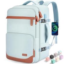 Mochila de viagem Velaybor 40L com porta de carregamento USB resistente à água
