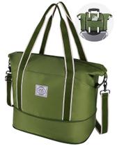 Mochila de Viagem WALNEW à Prova D'Água - Verde Militar Mochila de Viagem WALNEW à Prova D'Água - Verde Militar