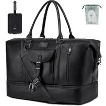 Mochila de viagem weiatas de couro impermeável para mulheres e homens Mochila de viagem weiatas de couro impermeável para mulheres e homens