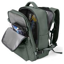 Mochila de viagem WONHOX 40L impermeável para mulheres e homens