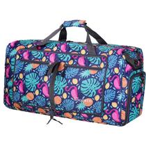 Mochila de viagem Woogwin, grande, impermeável, 100L, abacaxi