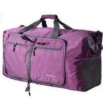 Mochila de viagem Woogwin Grande Impermeável 100L Roxa