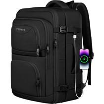 Mochila de viagem YGSNTG Large 45L com compartimento para laptop de 17,3 polegadas