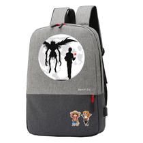 Mochila Deaths Notes Kids School 28x13x43cm Oxford