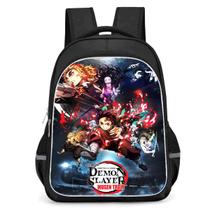 Mochila Demons Slayers Kamados Tanjirous Anime School 30cm