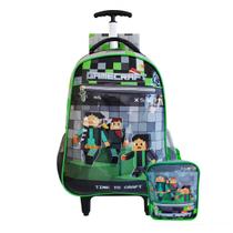 Mochila Denlex Gamecraft - Design Divertido - 38x28x12 cm