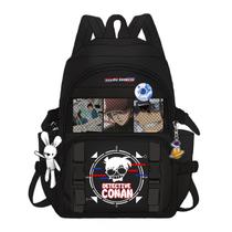 Mochila Detective Conan Kids School Nylon 35x16x45cm Mochila Detective Conan Kids School Nylon 35x16x45cm