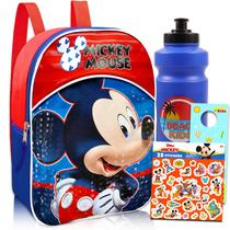 Mochila Disney Mickey Mouse Mini para criança com acessórios