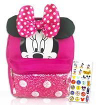 Mochila Disney Minnie Mouse para meninas, crianças, 30 cm Mochila Disney Minnie Mouse para meninas, crianças, 30 cm