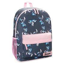 Mochila Disney Stitch para meninas azul/rosa