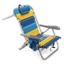 Mochila dobrável Cooler, cadeira de praia Homevative Sunshine