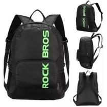 Mochila Dobrável Impermeável Ciclista Nylon RockBros Mochila Dobrável Impermeável Ciclista Nylon RockBros