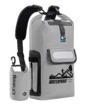 Mochila Dry Bag IDRYBAG impermeável flutuante 20L/30L/40L cinza Mochila Dry Bag IDRYBAG impermeável flutuante 20L/30L/40L cinza