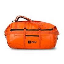Mochila Duffle Bag 120L Impermeável Laranja Nautika 206120