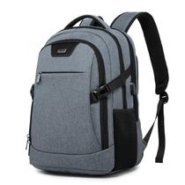 Mochila DUSLANG Travel Work Laptop 15,6" com porta USB - cinza