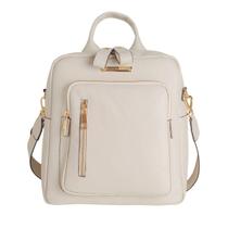 Mochila E Bolsa Couro Grande Dayane Magalhães Off White