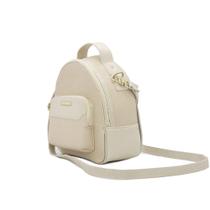 Mochila E Bolsa Transversal Yara Lanrry Creme