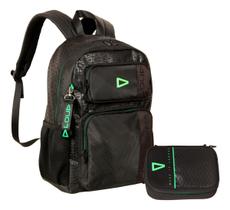 Mochila e estojo box clio style loud kit gamer masculino preta Mochila e estojo box clio style loud kit gamer masculino preta