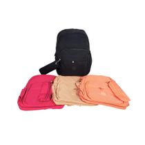 Mochila E Estojo Em Tactel Juvenil Feminino Escolar Mochila E Estojo Em Tactel Juvenil Feminino Escolar