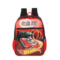 Mochila E Estojo Hot Wheels Original Escolar - Luxcel