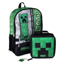 mochila e lancheira minecraft mochila e lancheira minecraft